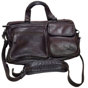 Allen Edmunds Leather Briefcase